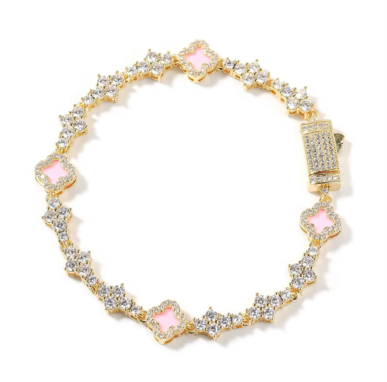 Lucky Girl Bracelet (Pink)
