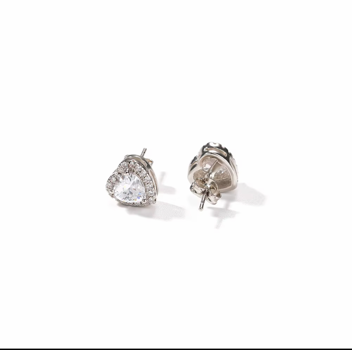 Tiny Heart Stud Earring