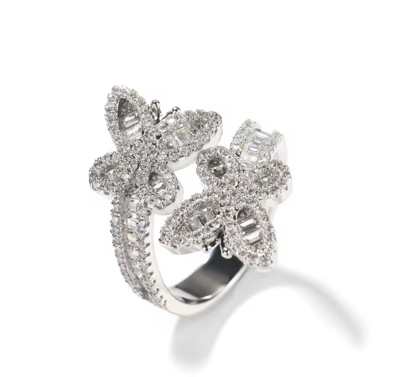 Diamond Wings Ring