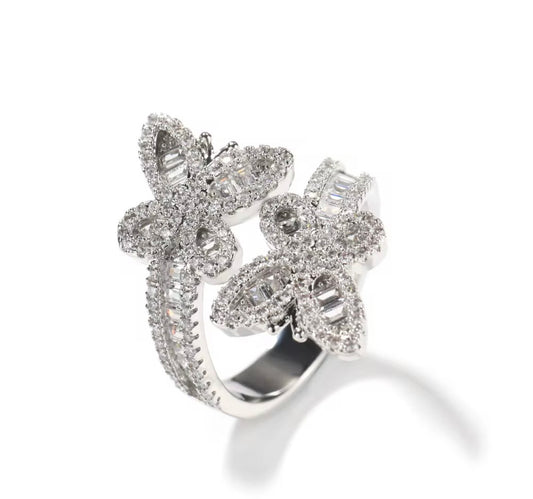 Diamond Wings Ring