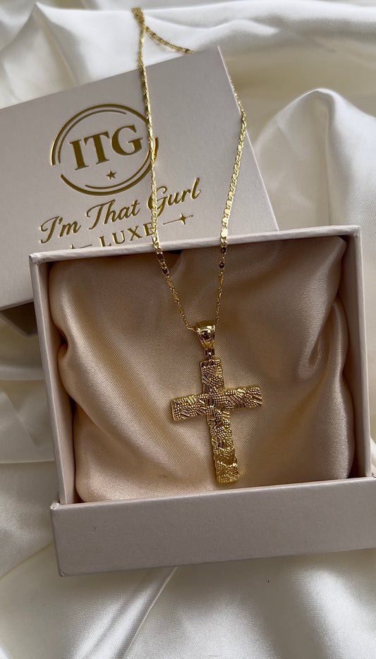 Cross My Heart Necklace